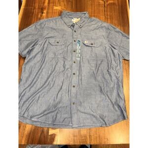 Carhartt Men's Blue Short Sleeve 3XL NWT